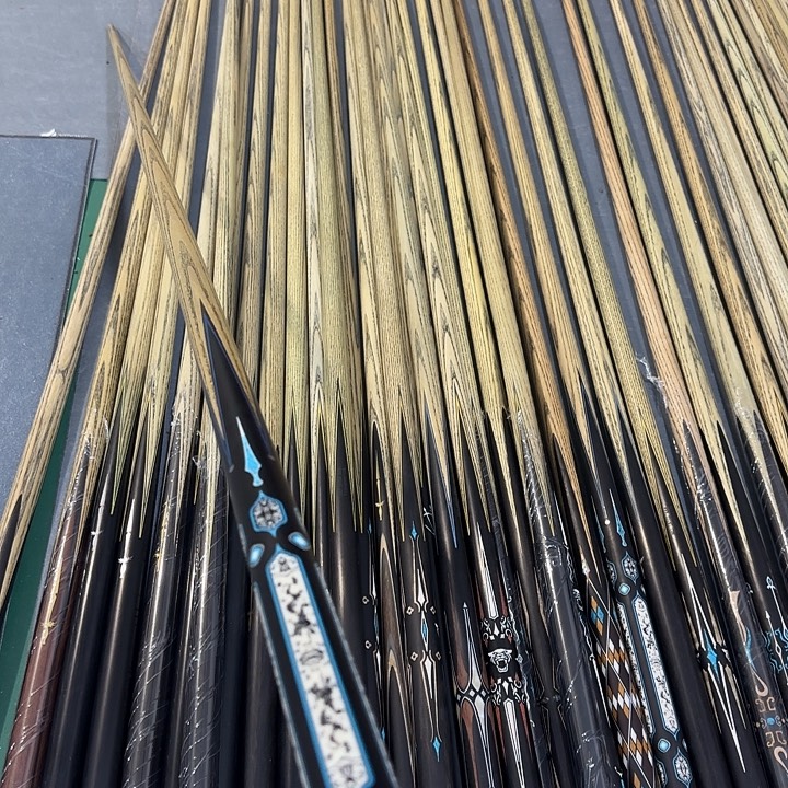 长款白蜡木台球杆专拍班6