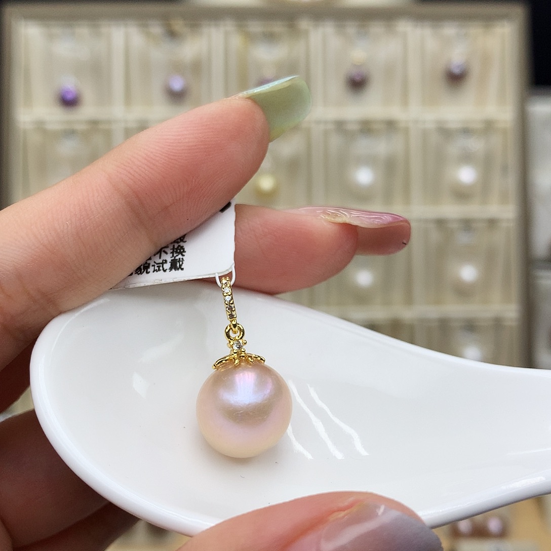 颈饰淡水珍珠合金