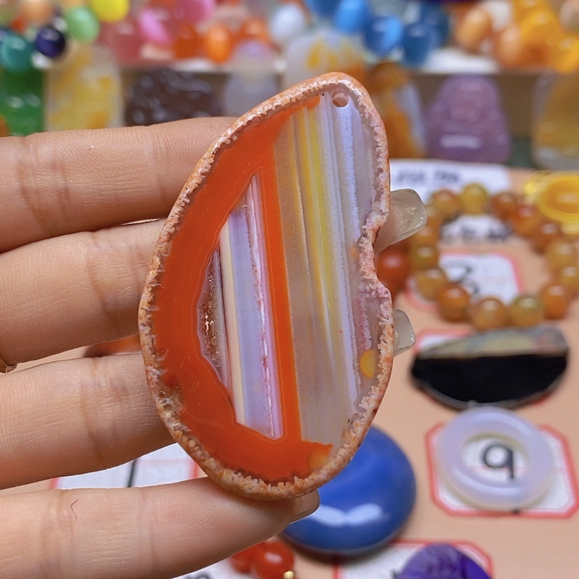 【闪购商品】玛瑙/玉髓颈饰未镶嵌缘***庆