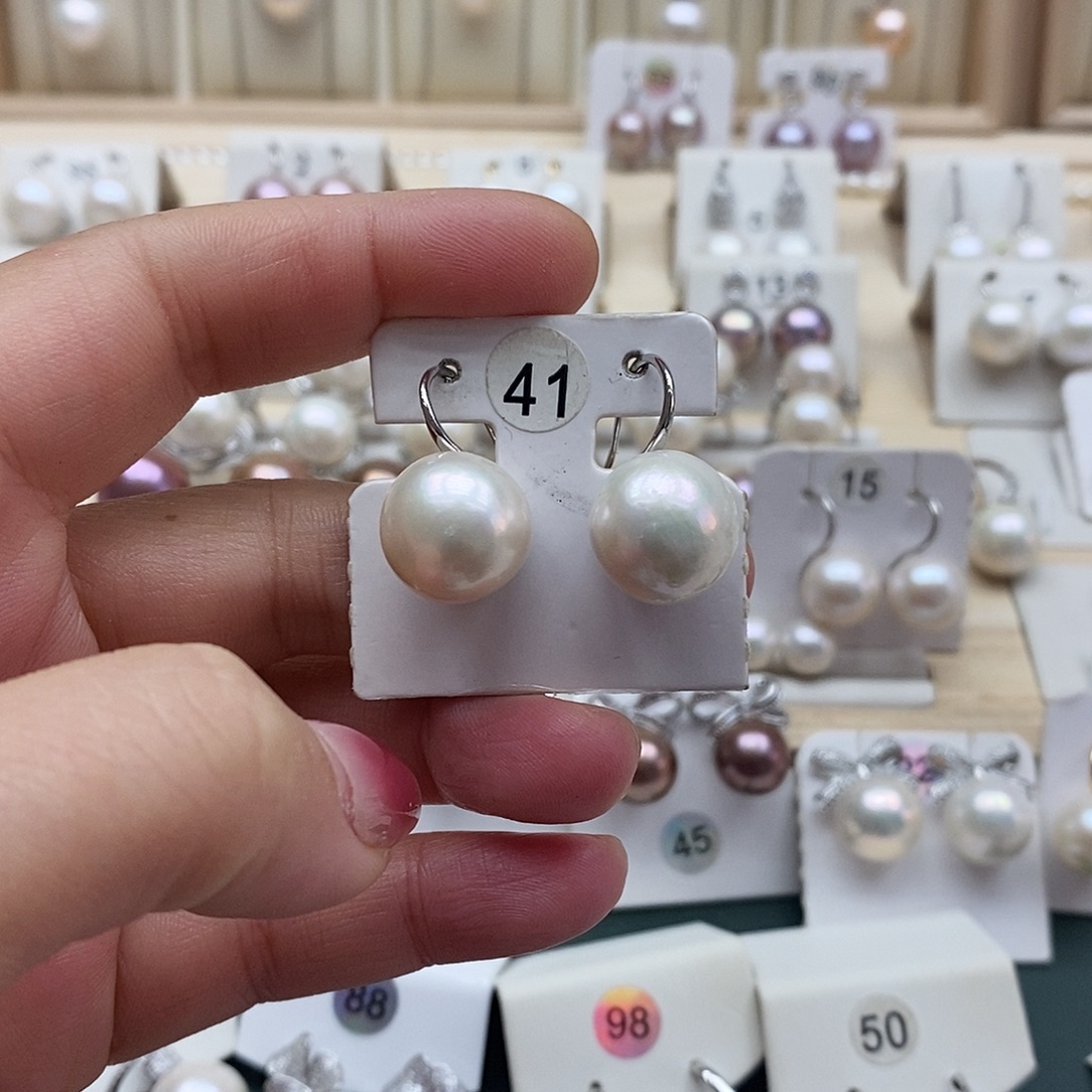 幽***韵银S925镶嵌颈饰淡水珍珠