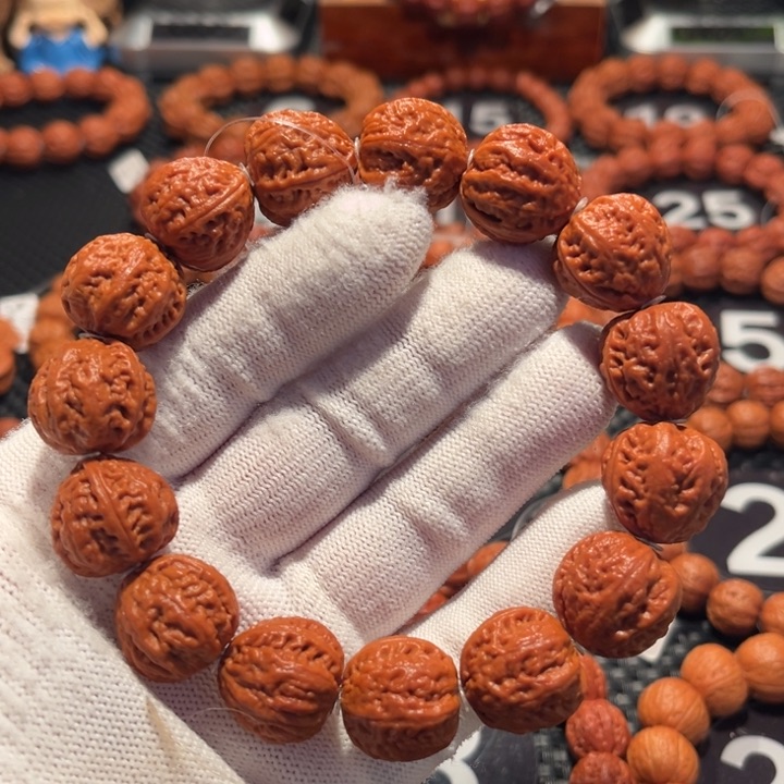 手串文玩核桃核桃手串1.9尺寸全品