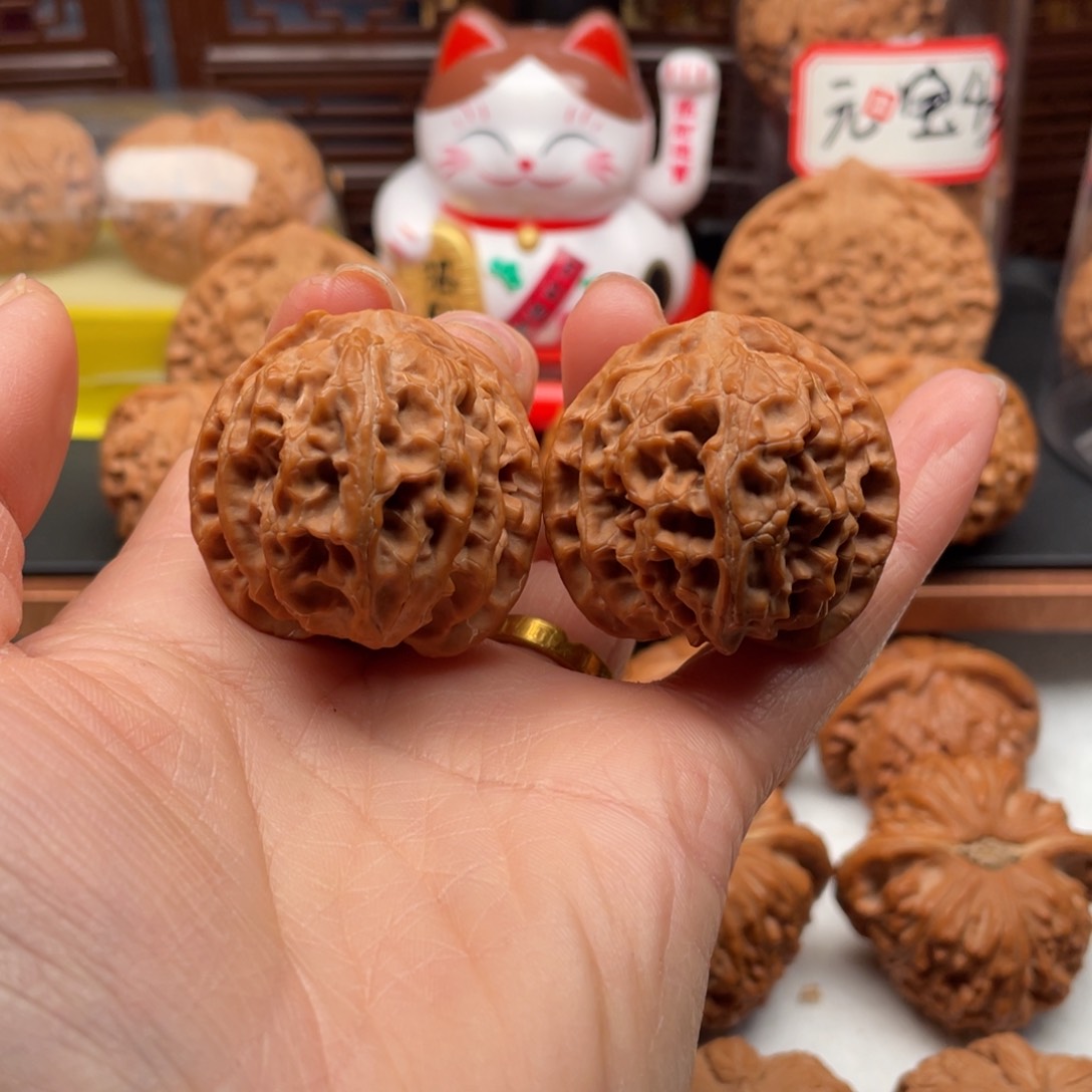 文玩核桃把件苹果园37