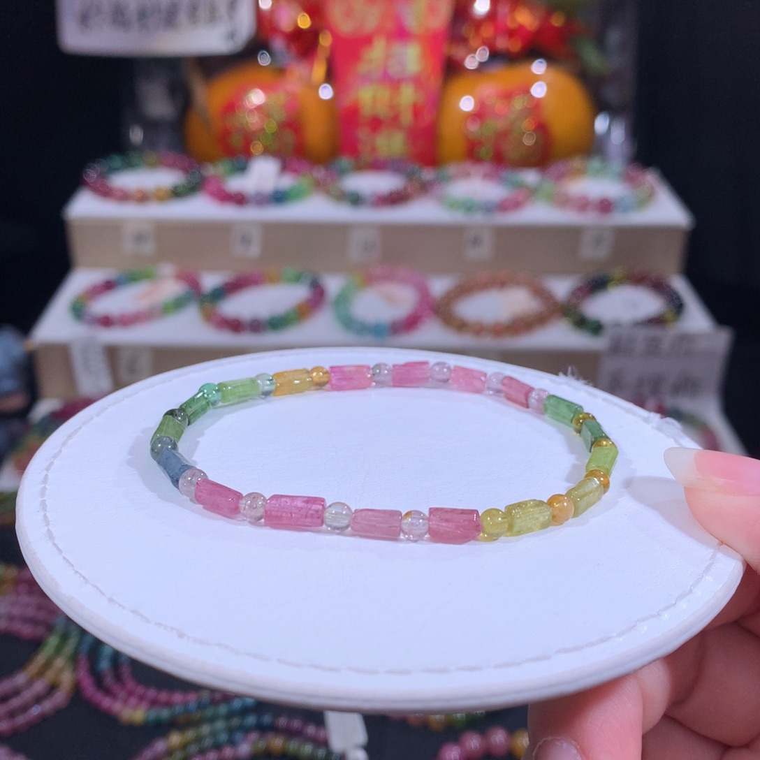 碧玺手链未镶嵌碧玺