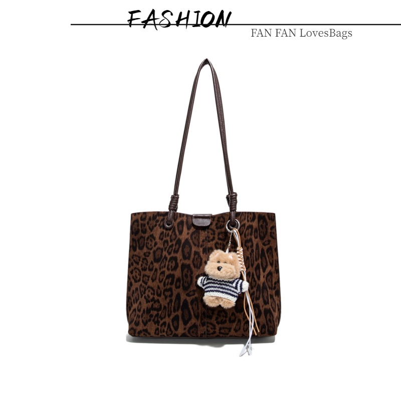 小香风麂皮绒托特包大容量单肩包软皮凯莉包通勤休闲肩包子母包