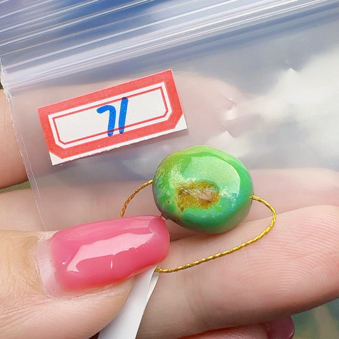 绿松石珠宝奇石未镶嵌