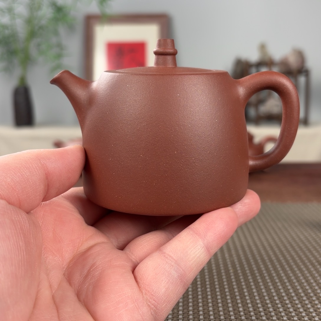 紫砂茶壶黄龙山原矿紫砂壶220