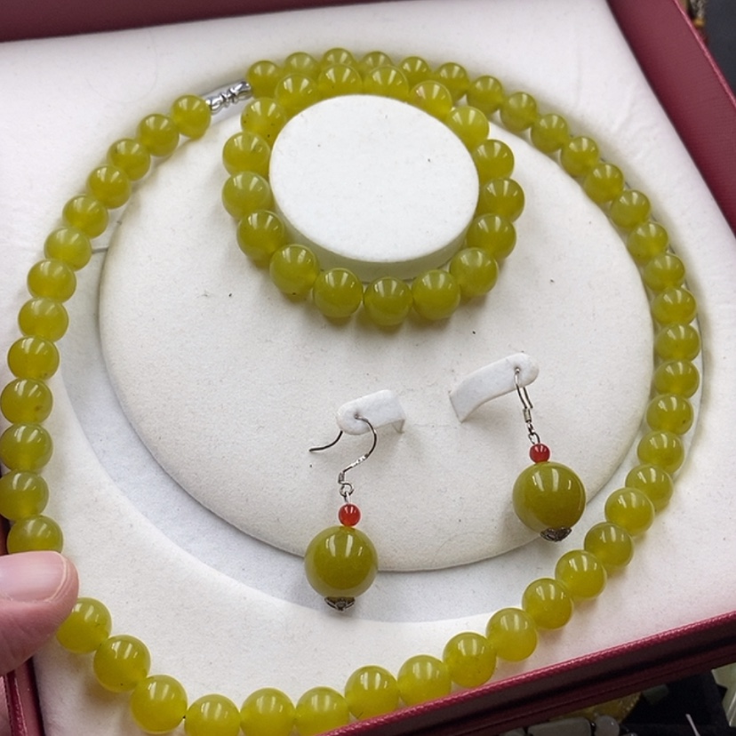 【闪购商品】岫玉岫玉套装未镶嵌