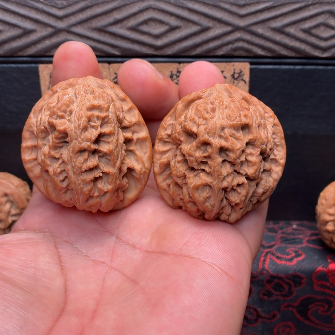 大***华文玩核桃把件将军44