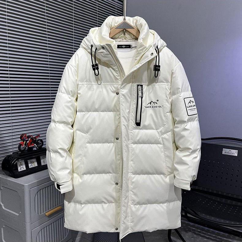 6503冬季雪山户外极寒连帽大长款防寒服