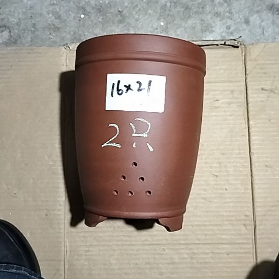 紫砂红泥三线两个