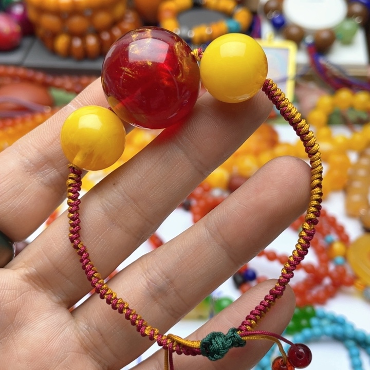 树脂制品73号编织款手链