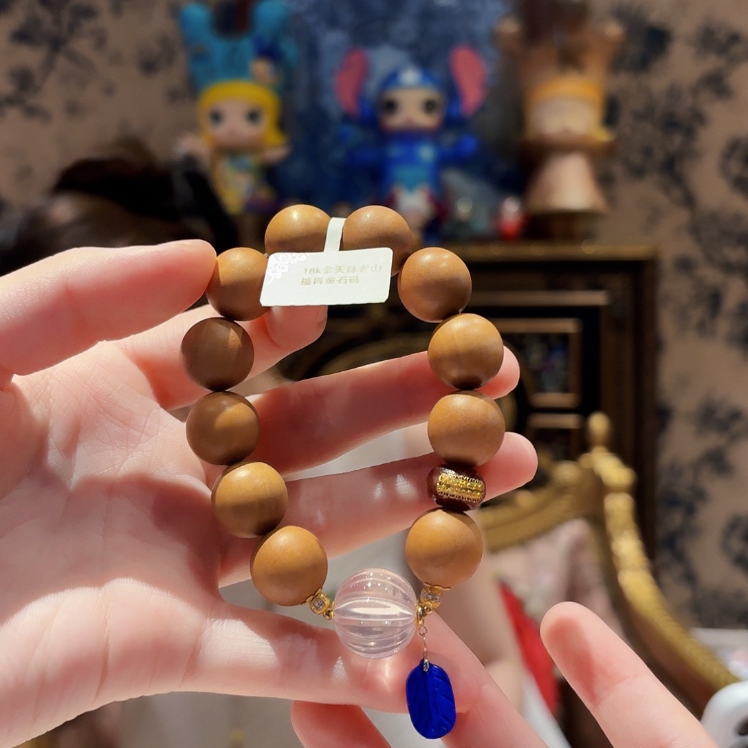 檀香木未镶嵌手串手串