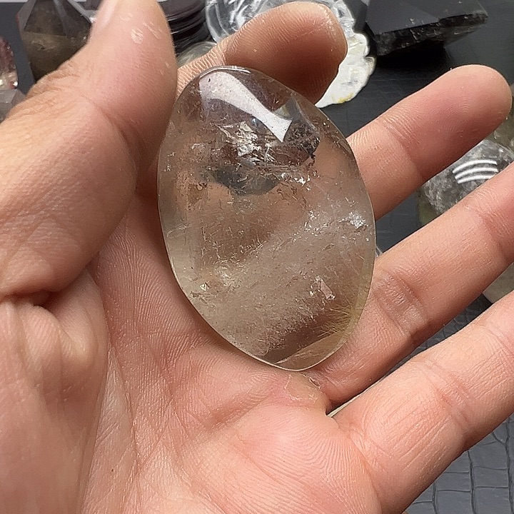 水晶未镶嵌珠宝半成品