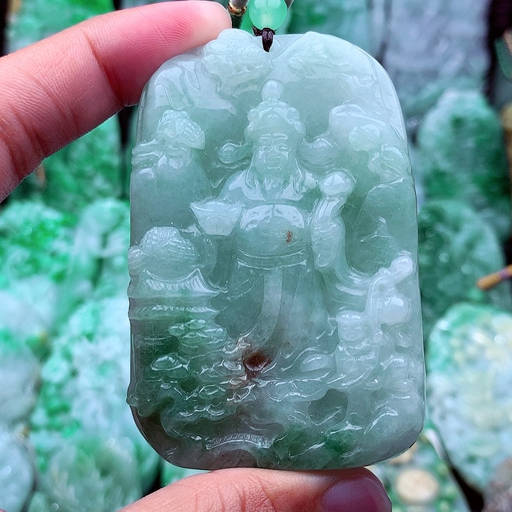 翡翠吊坠(不含链)未镶嵌