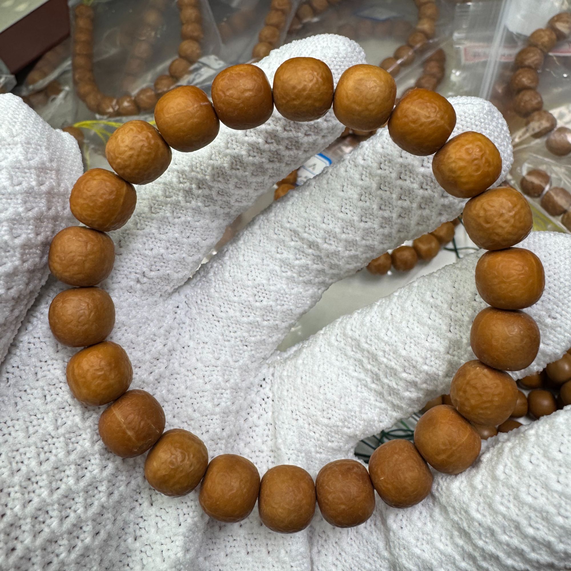 福利【微暇款】荔枝纹猴头手串