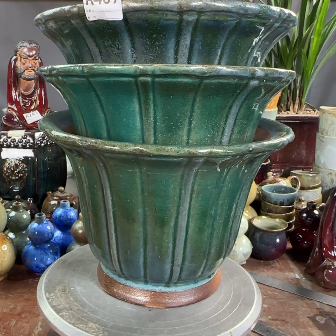 松***）花盆紫砂409          