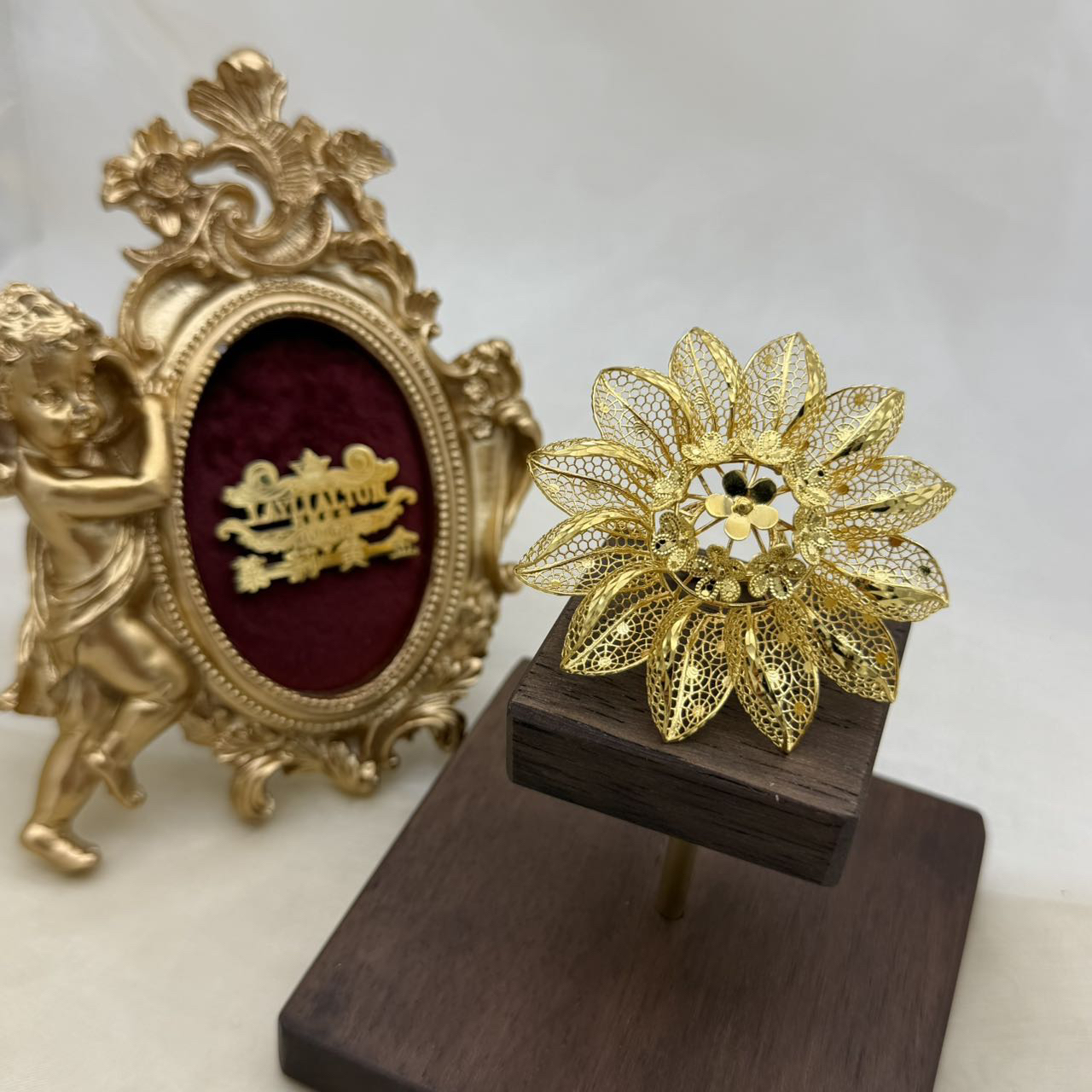 B播 27.27g 足金999 戒指d