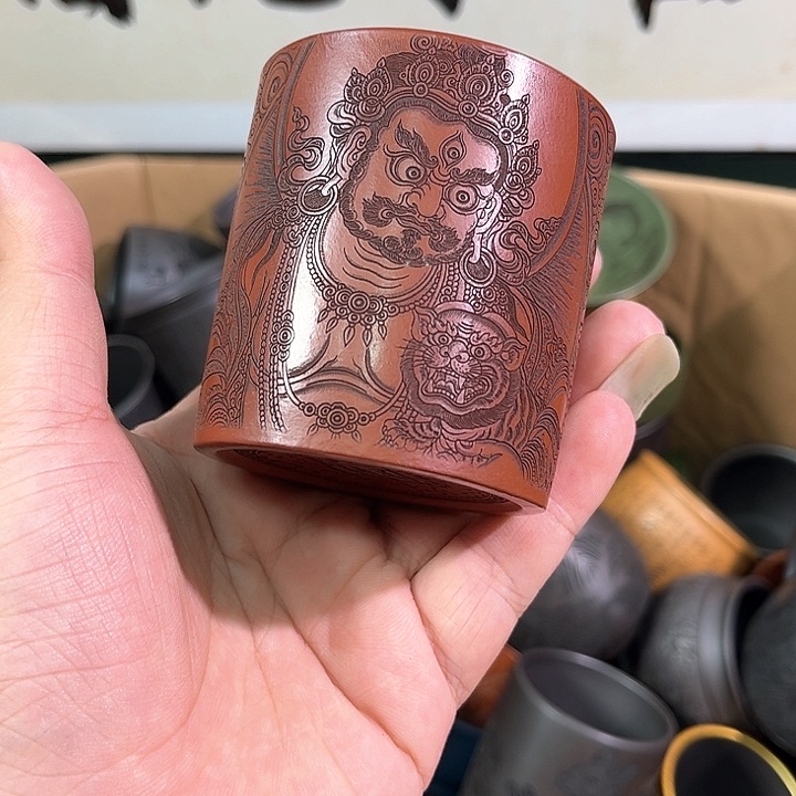 茶杯紫砂全手工紫砂主人杯