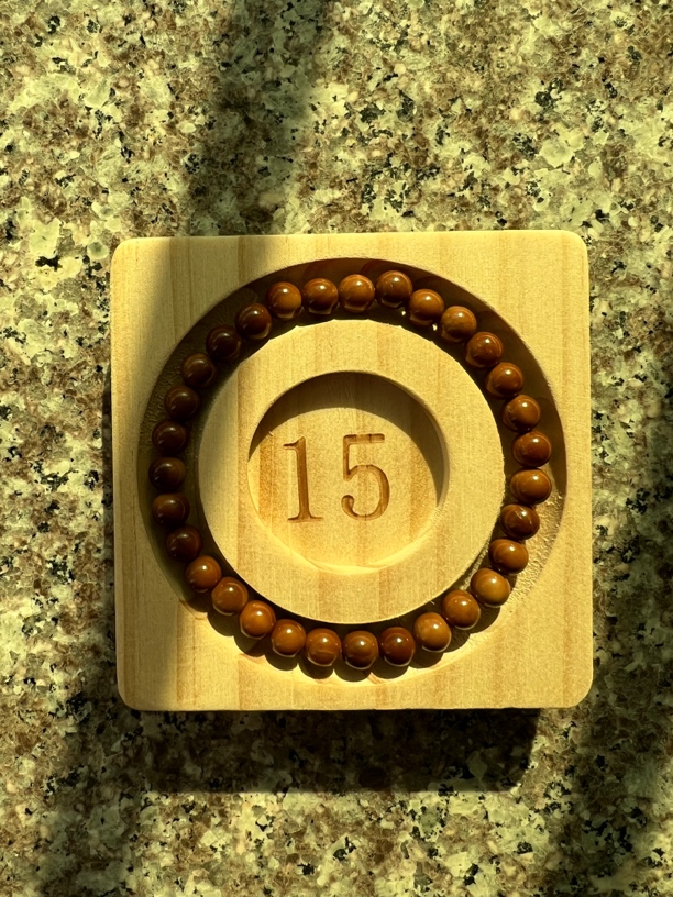 非金属木质手链 原创库克素圈手串卡6