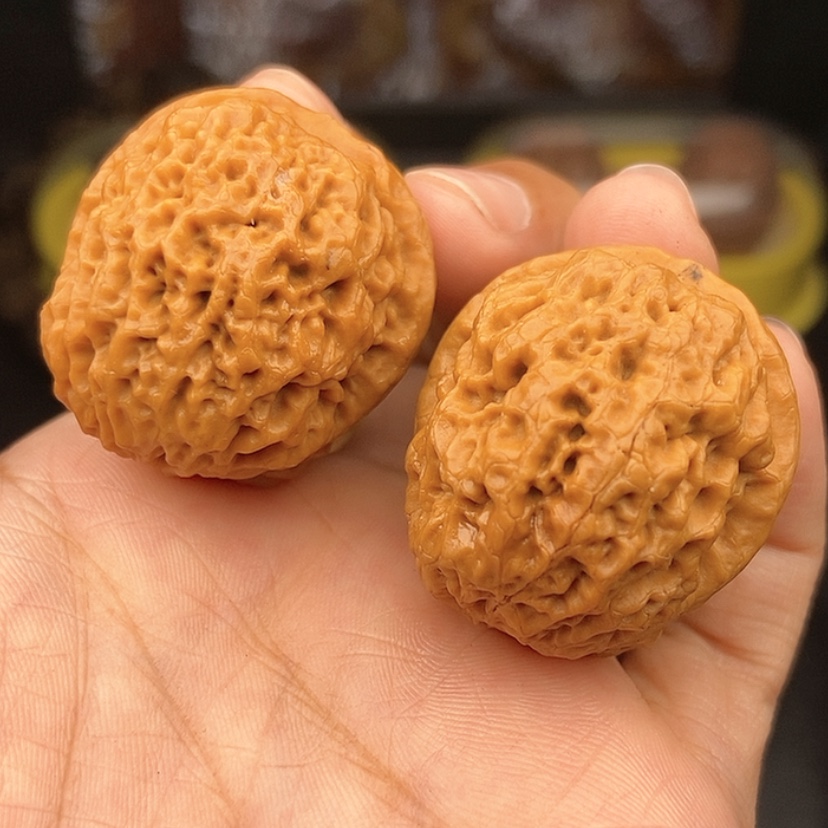 【闪购商品】文玩核桃手串33尺蚂蚁元宝