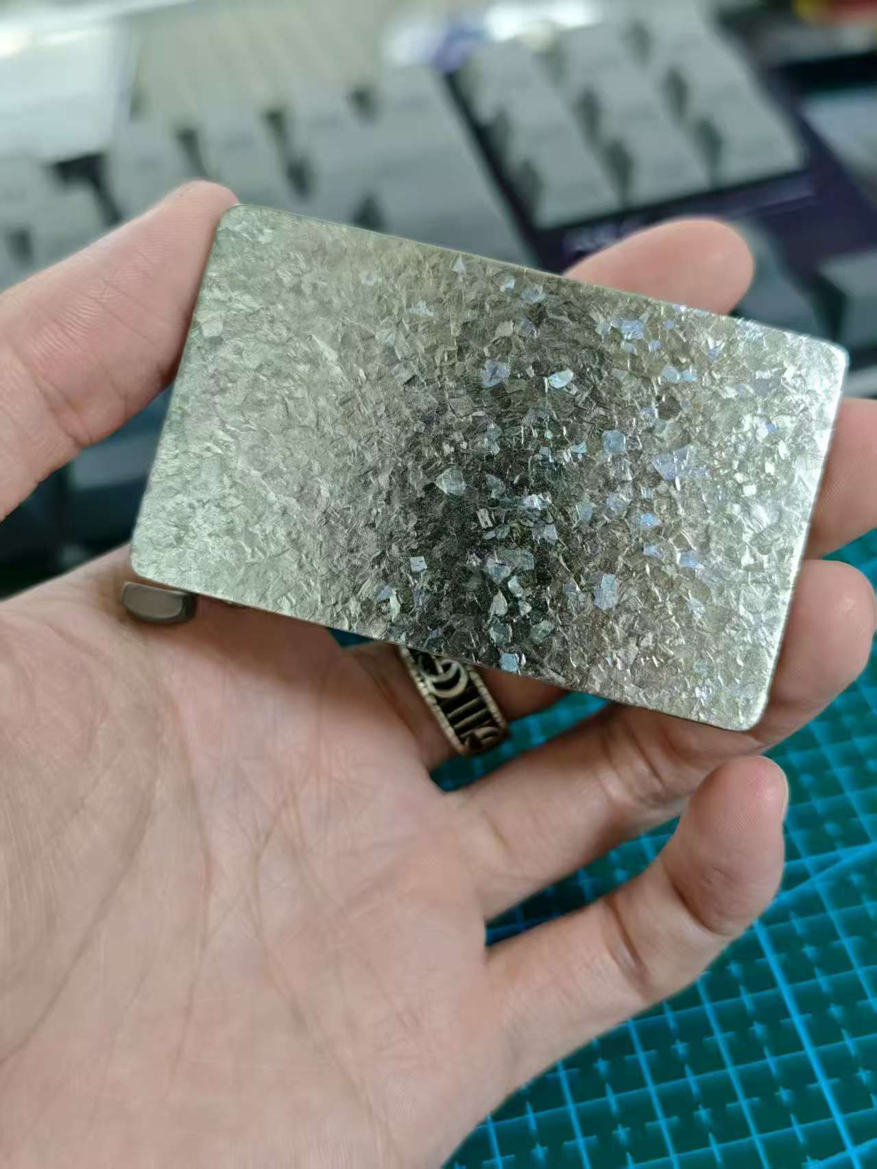 扣头 纯钛放过敏自动扣 3.5 自动扣/3.8不锈钢男士时尚个性