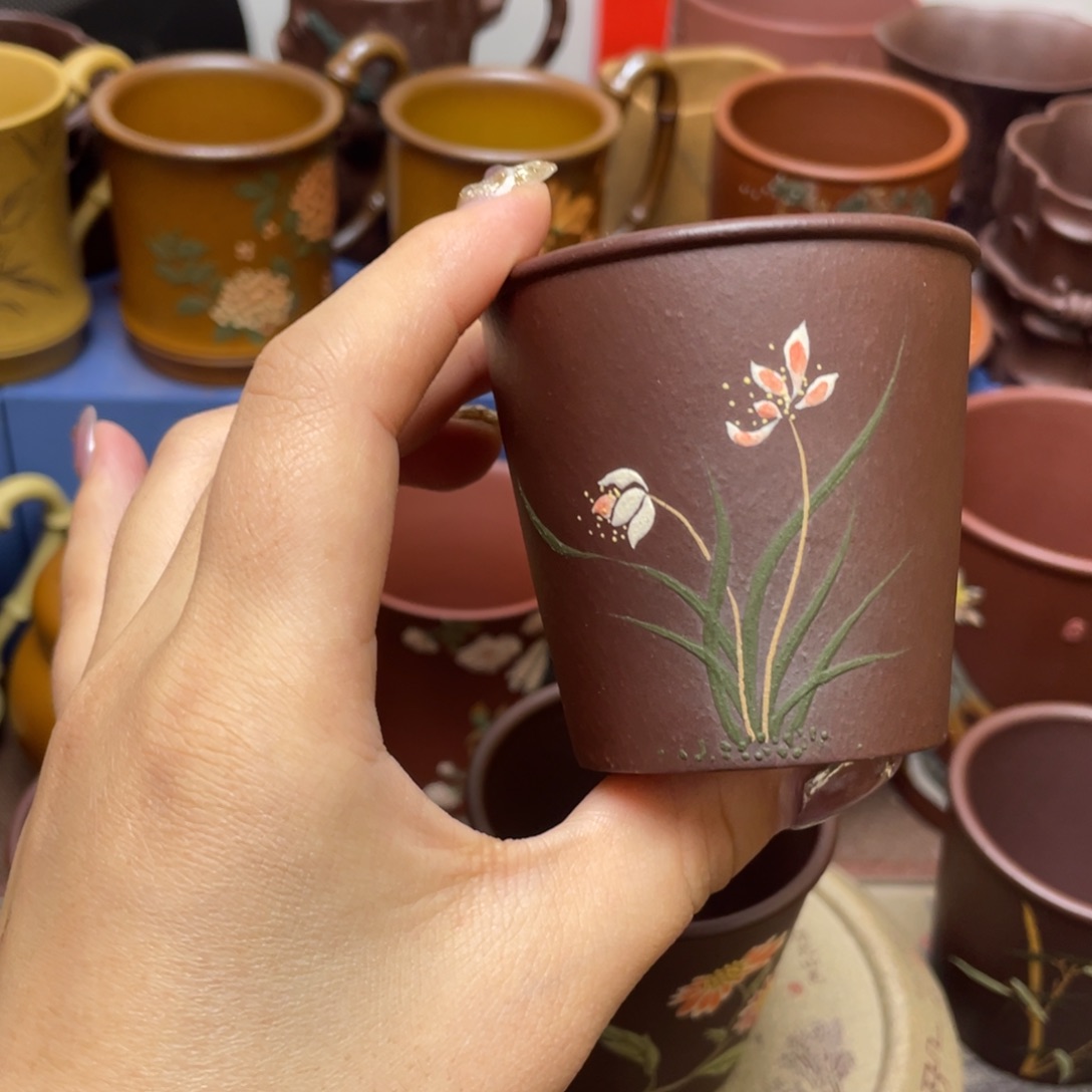 紫砂茶杯紫砂主人杯