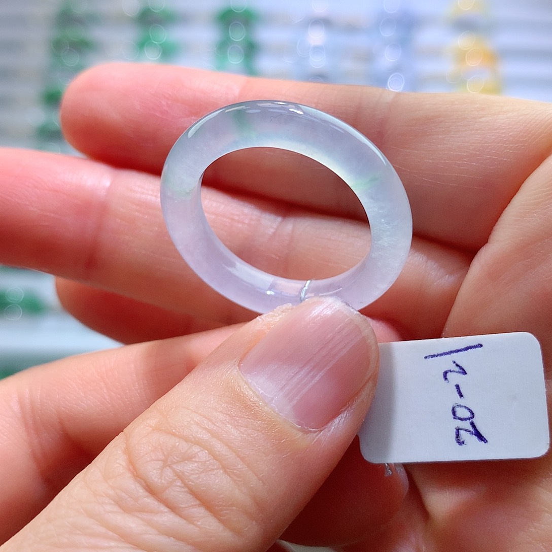 翡翠戒指未镶嵌20-21号