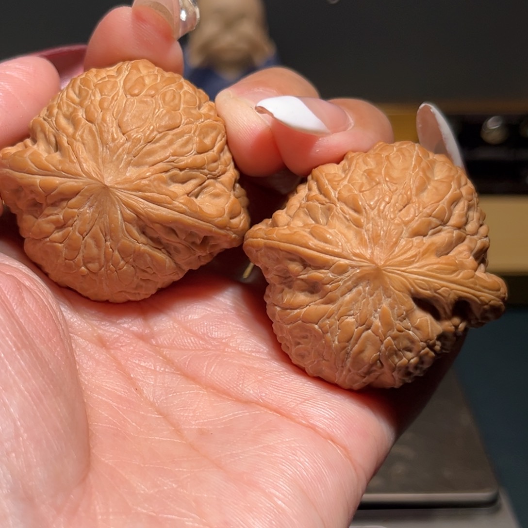 文玩核桃把件铁锤42