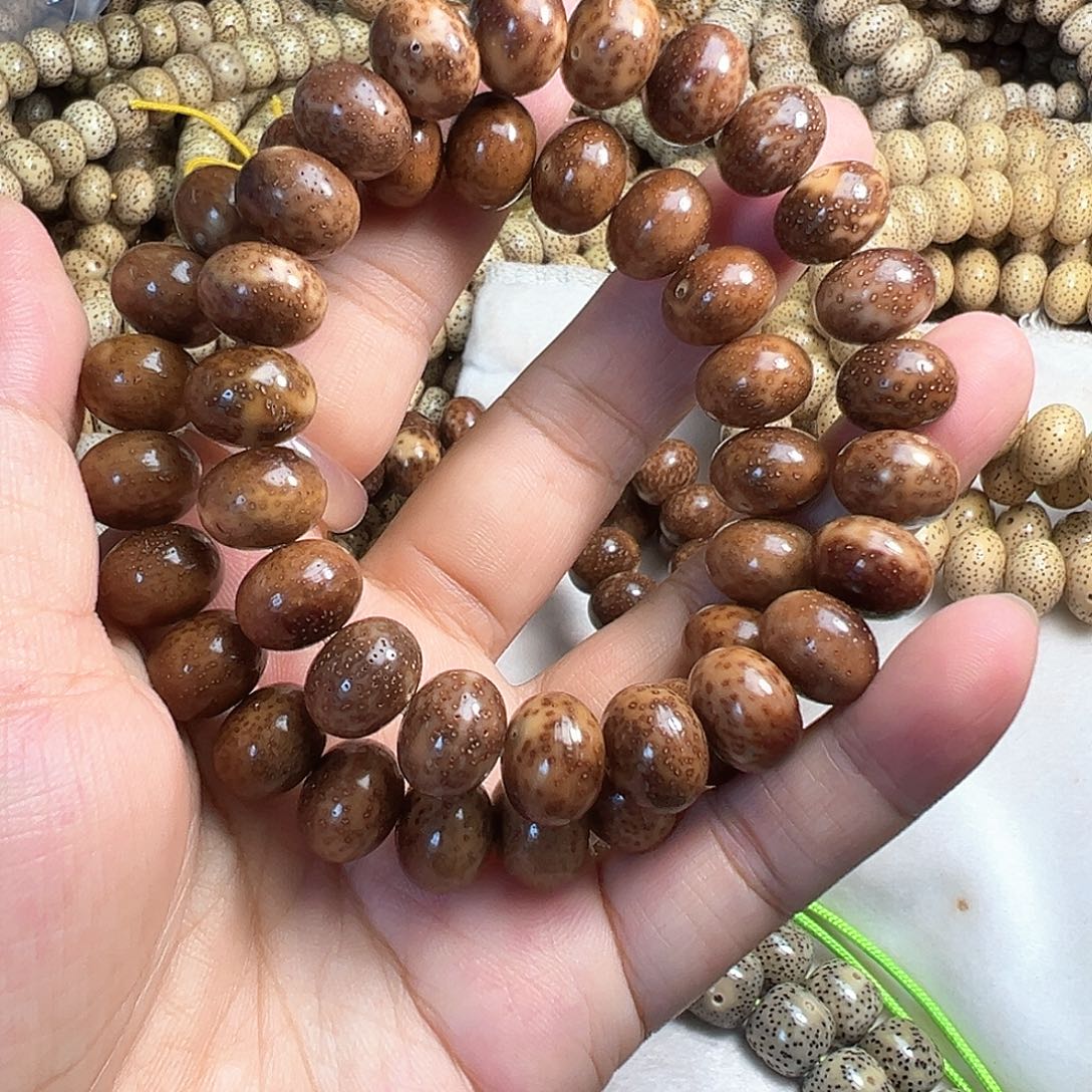 泡***༒手串星月菩提星月菩提原生态