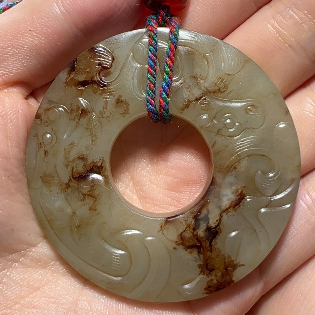 和田玉未镶嵌挂件星****t