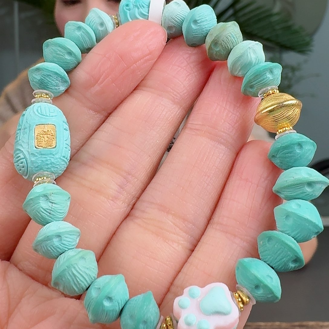 绿松石珠宝奇石未镶嵌