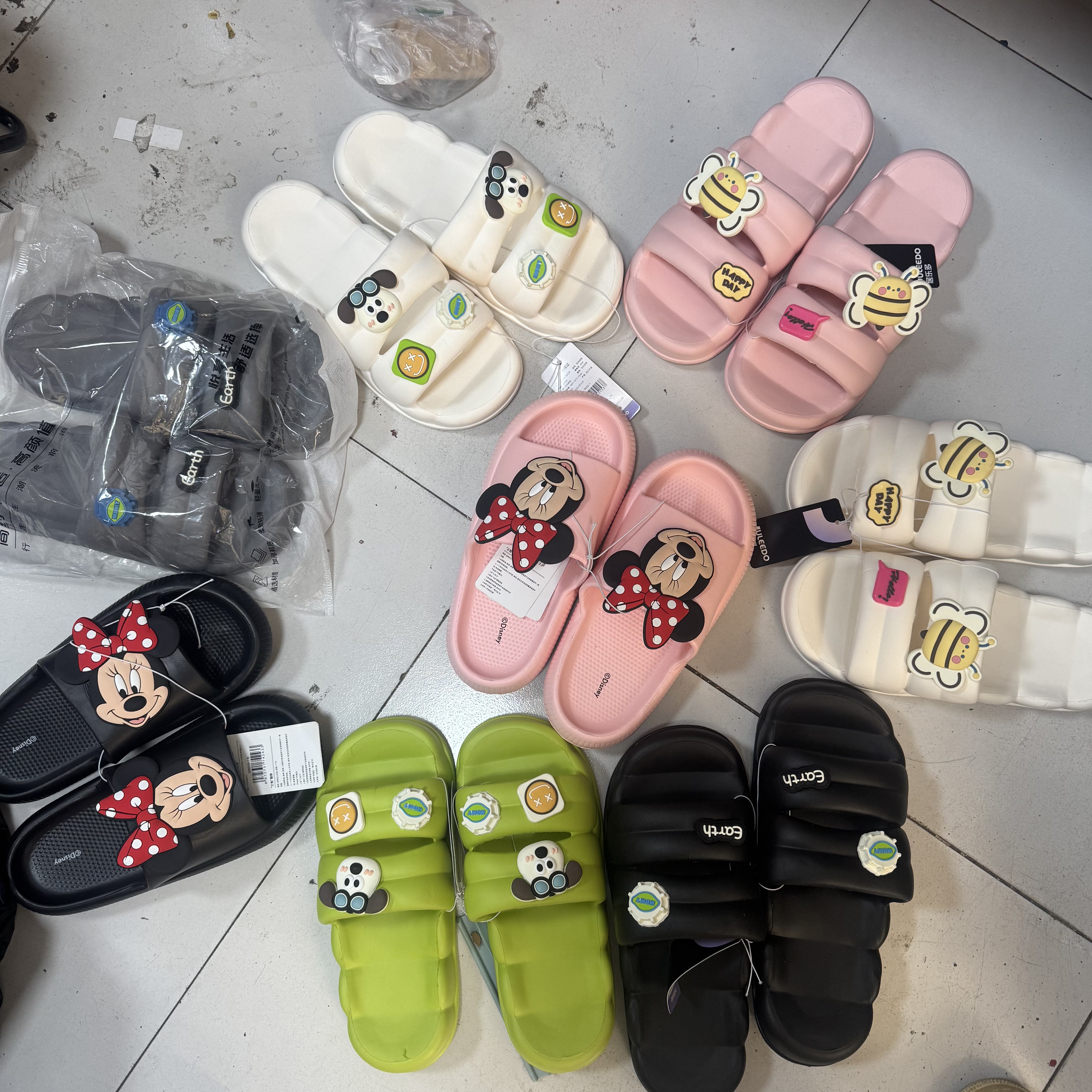 踩屎感厚底拖鞋女夏季ins潮外穿室内居家浴室洗澡防滑可爱