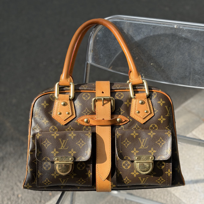 95新 LouisVuitton/路易威登 Lv 曼哈顿大号手提包 经典时尚耐用
