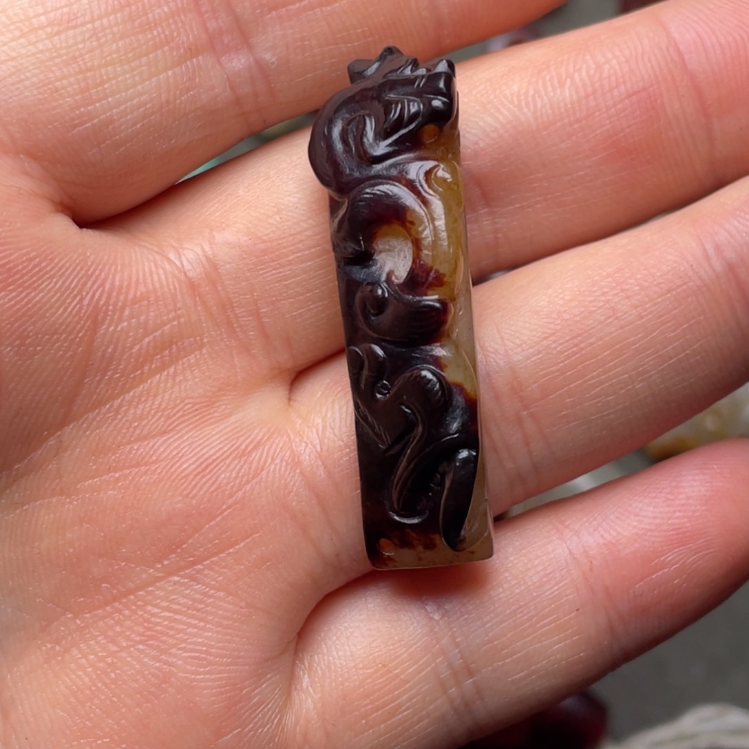 和田玉如图未镶嵌禄*