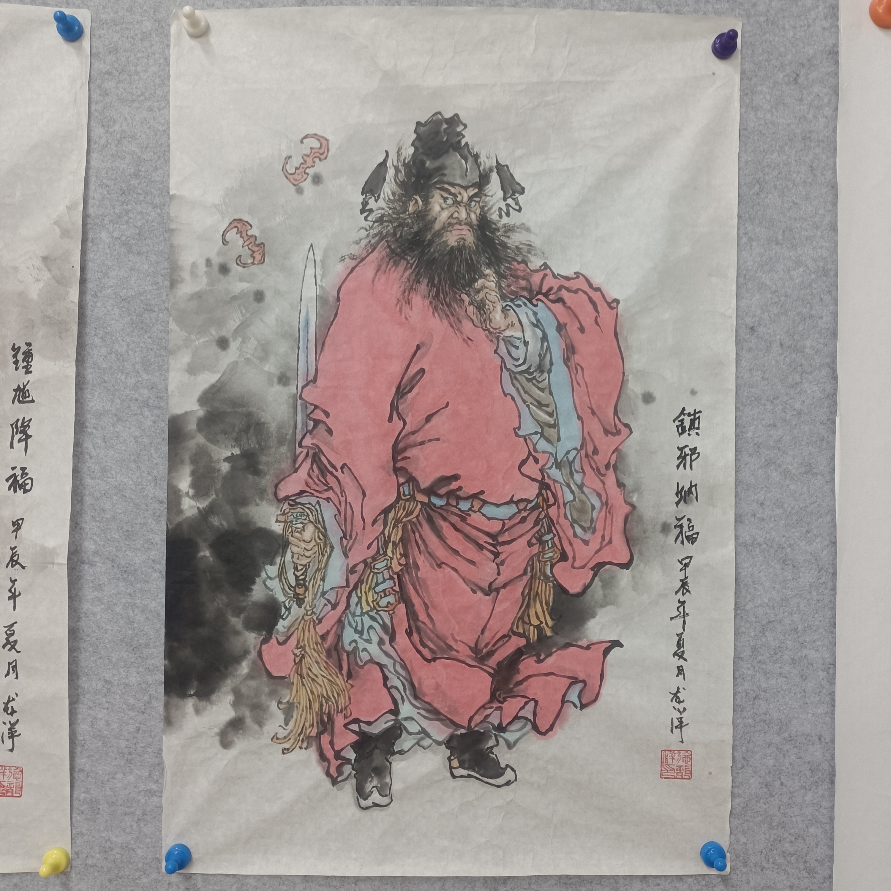 龙老师纯手绘人物画70-45