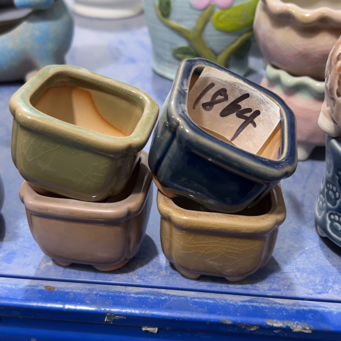 陶瓷多肉小花盆@@1864