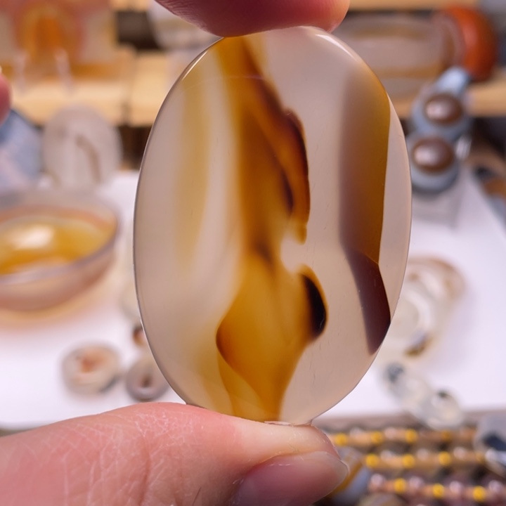 玛瑙/玉髓未镶嵌吊坠(不含链)