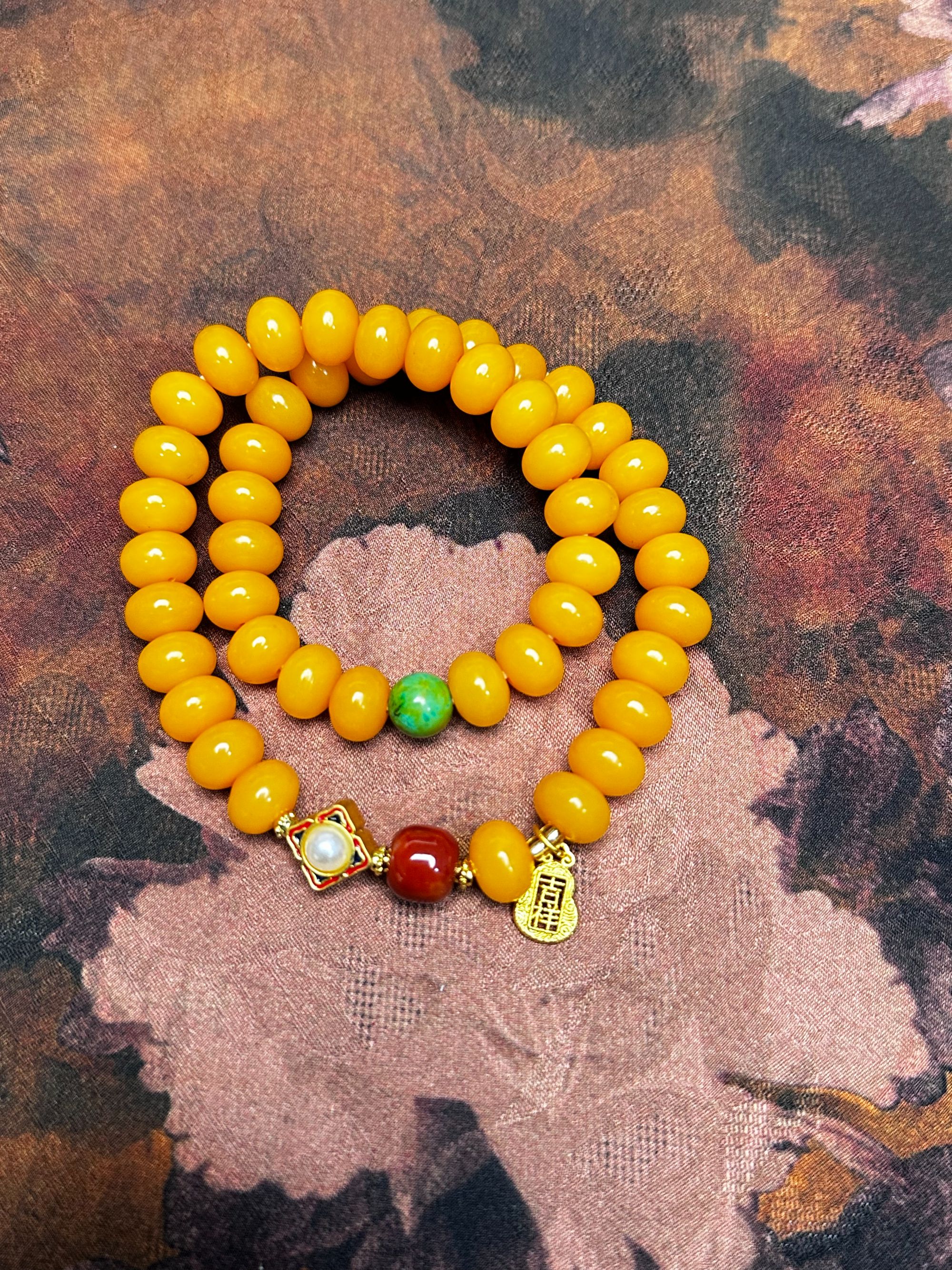 S1464-双圈菩提手串