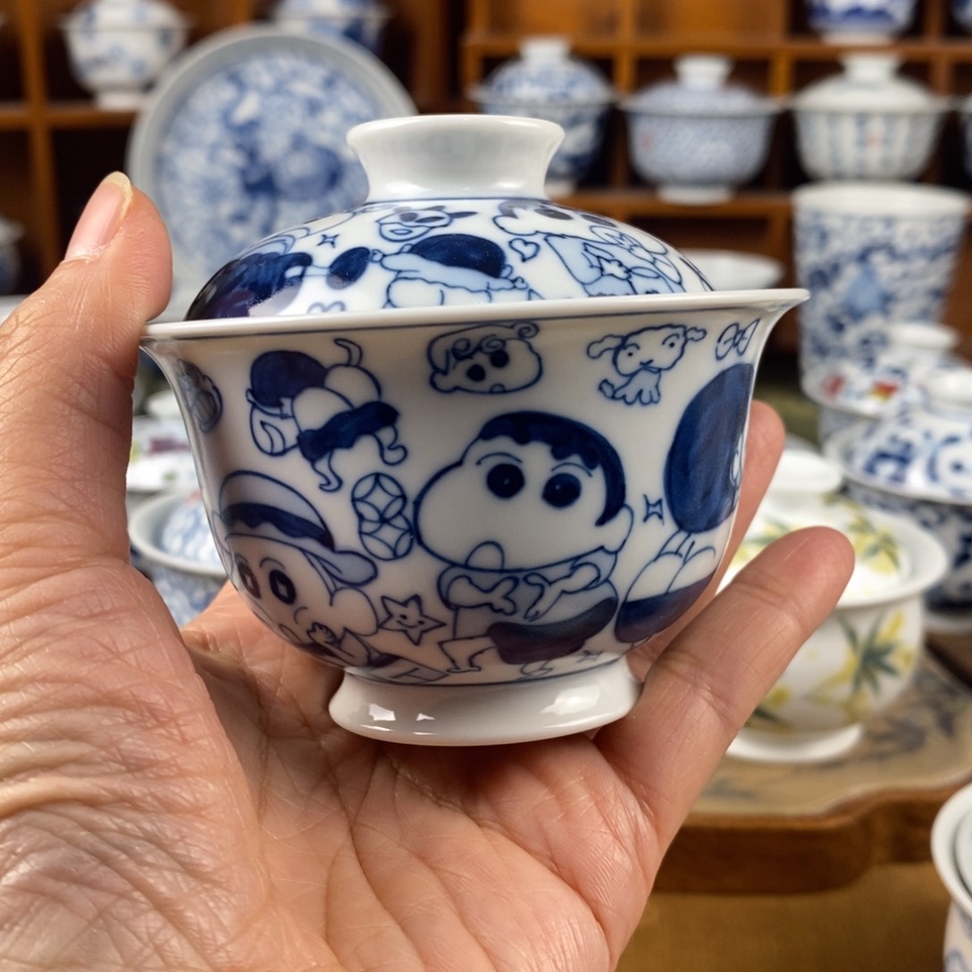 瓷片景德镇陶瓷手绘茶器223