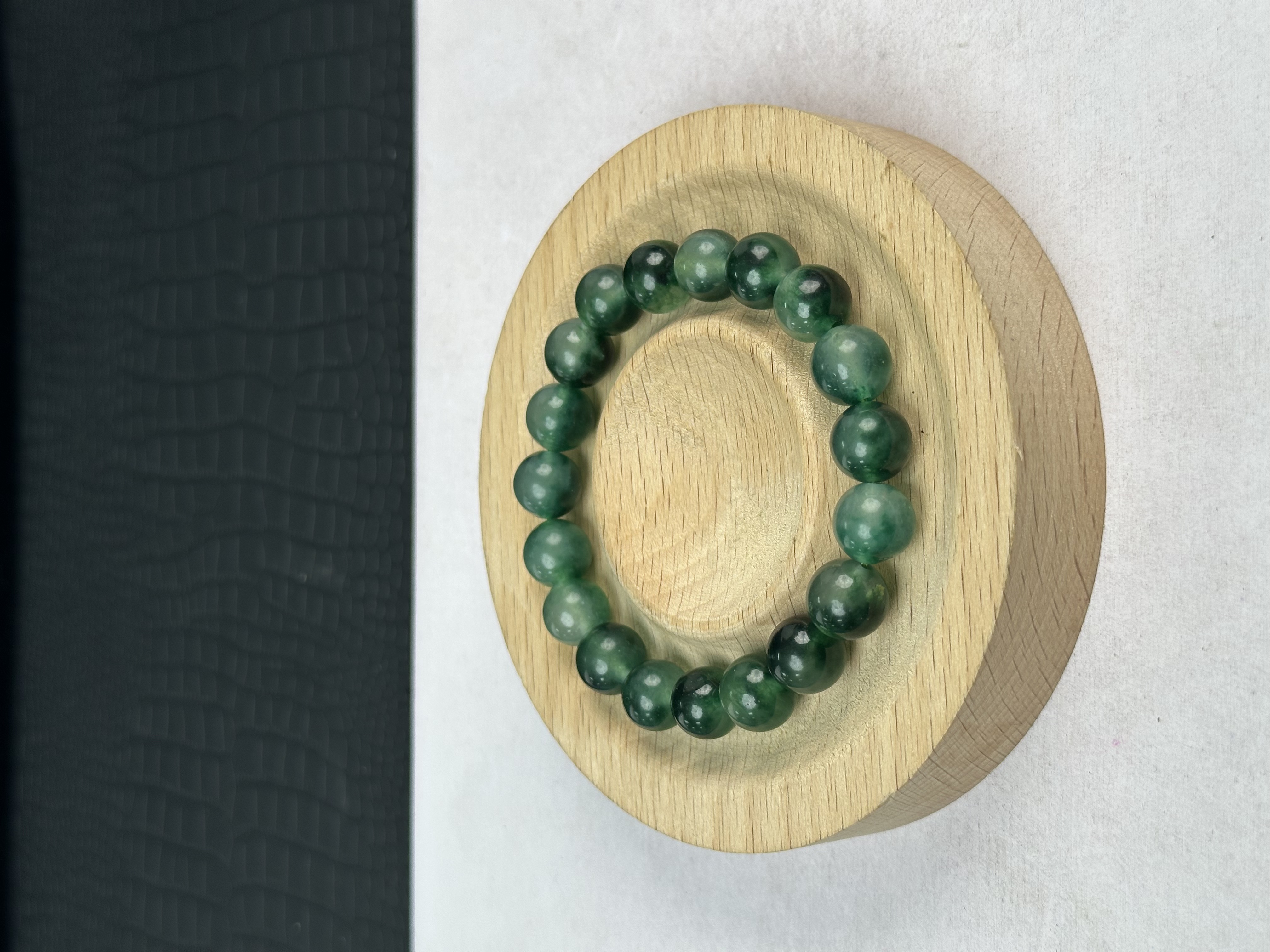 B43墨青绿10m手串时尚百搭女款