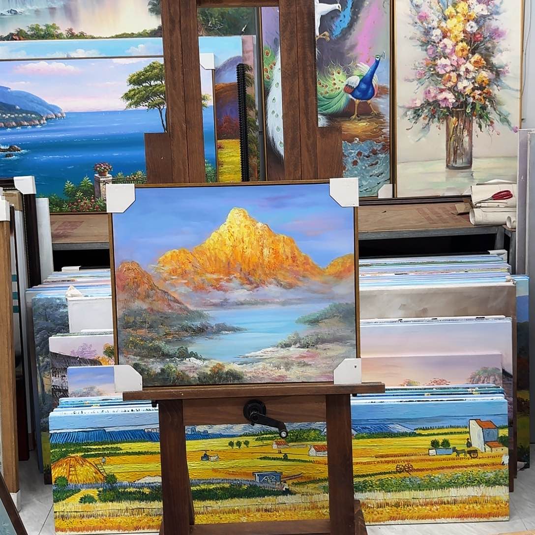 油画5060油画作品展作品展作品集