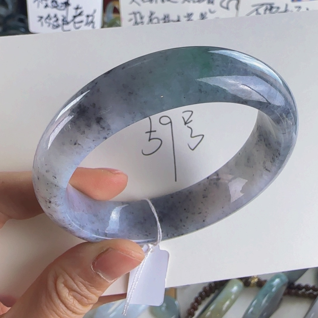 翡翠手镯未镶嵌老坑58