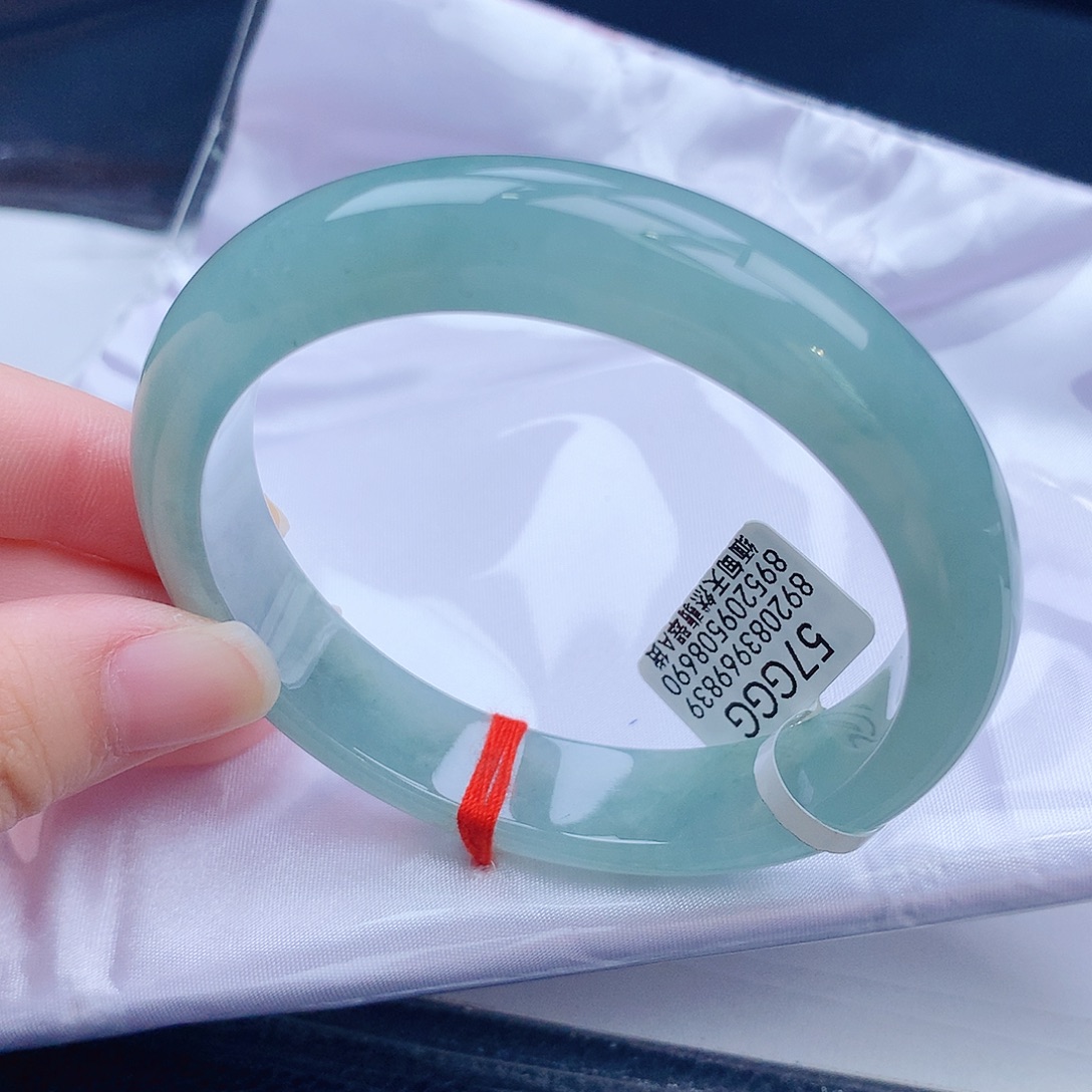 翡翠未镶嵌手镯缅甸天然翡翠a货手镯