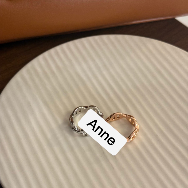 铜合金戒指 【J222】几何猪鼻子光面简约戒指