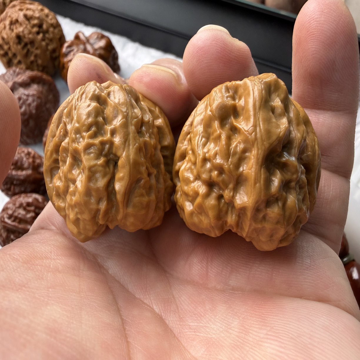 37边-40肚不打药山地蛤蟆头，25年头茬打底对儿，新手必入。