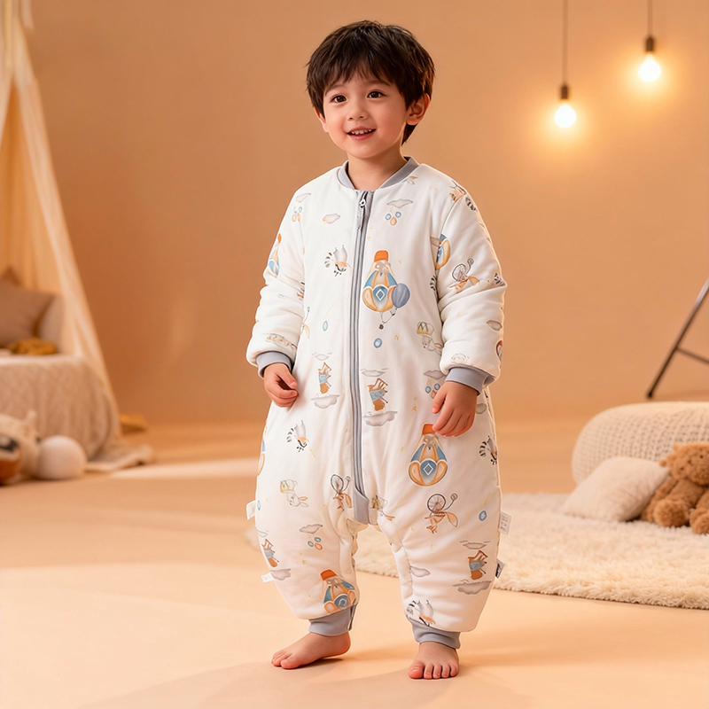 竹棉恒温分腿睡袋