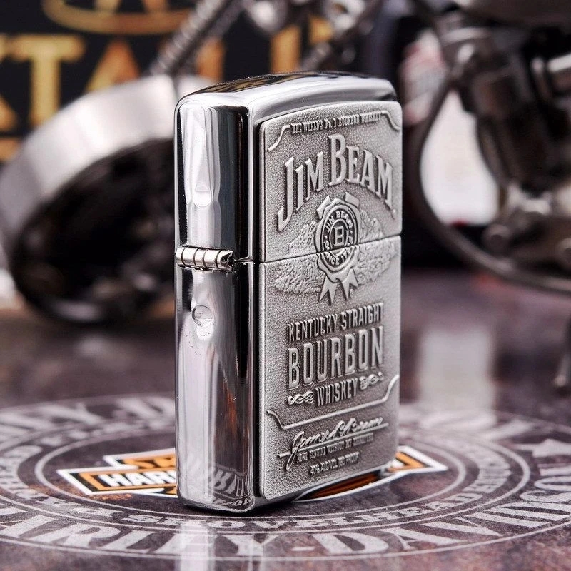 未拆封  复古创意个性浮雕青铜色防风打火机（款式不挑）