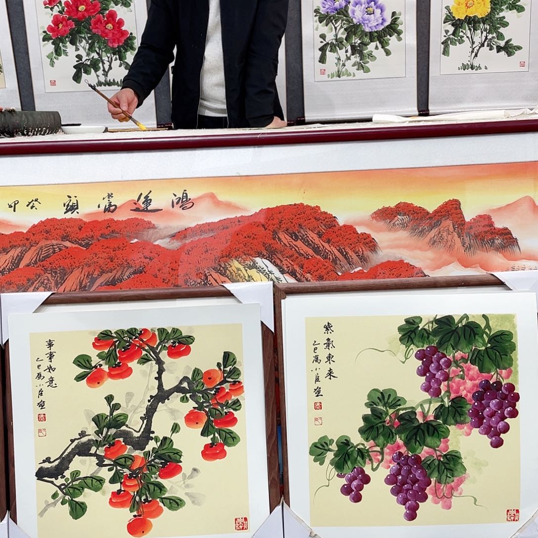 国画手绘作品手绘作品