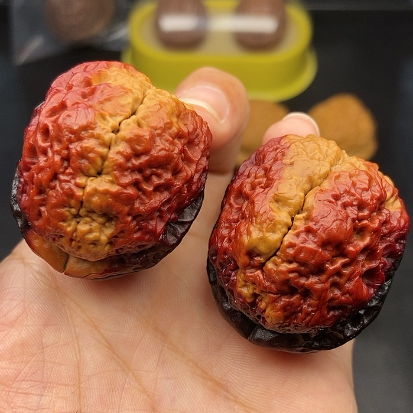 【闪购商品】把件文玩核桃40尺老蟾头