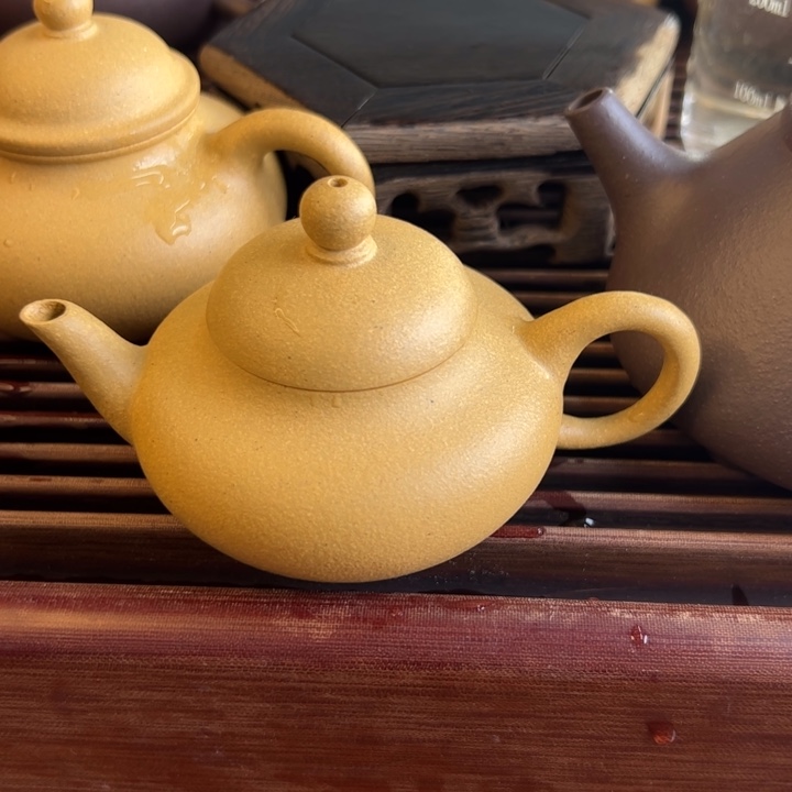 茶壶紫砂黄金段梨子100cc